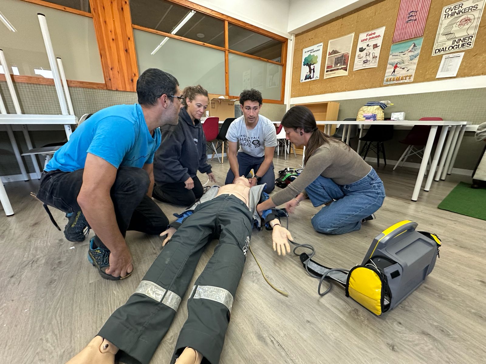 Formación práctica del curso PHTLS