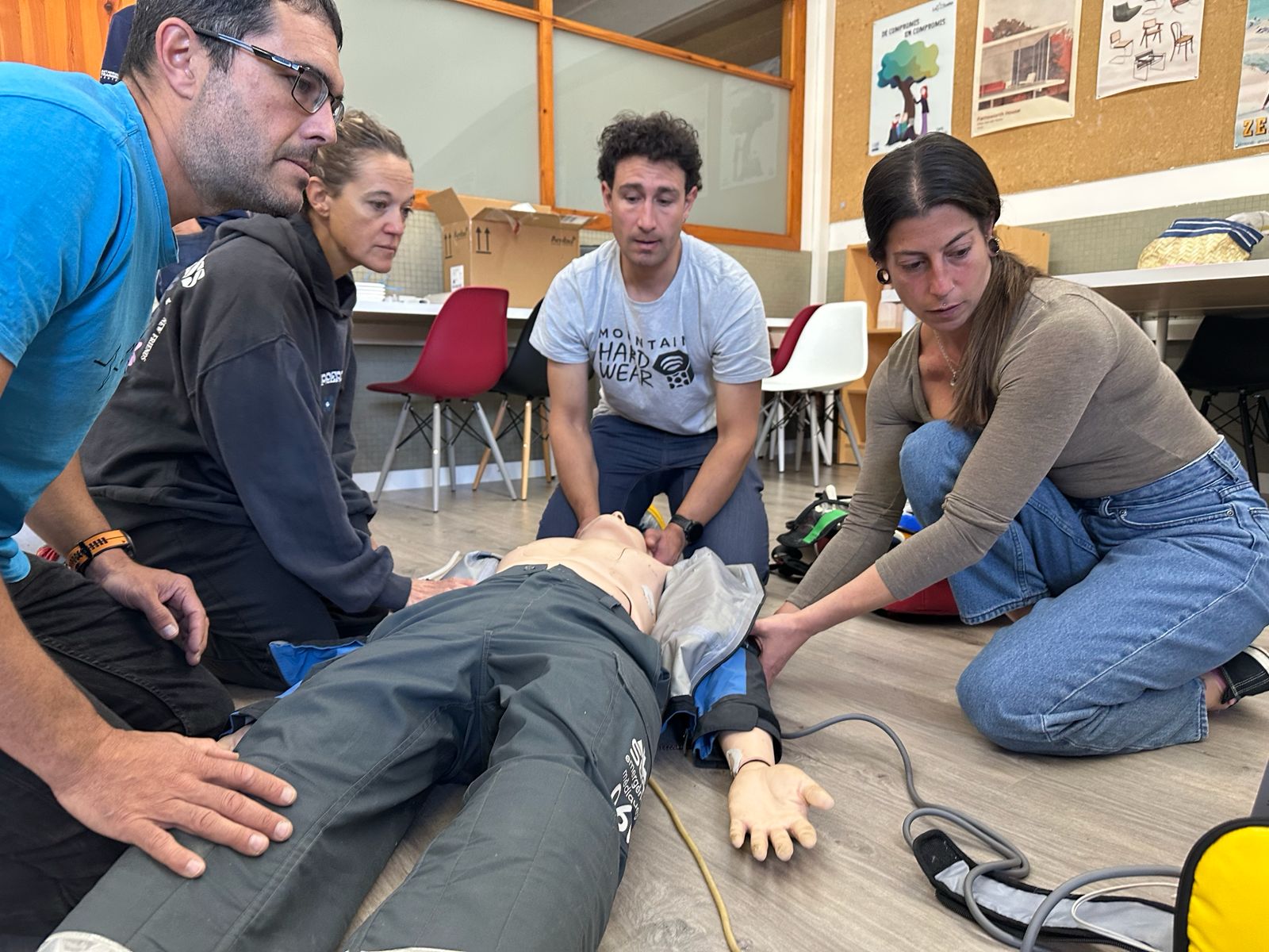 Formación práctica del curso PHTLS